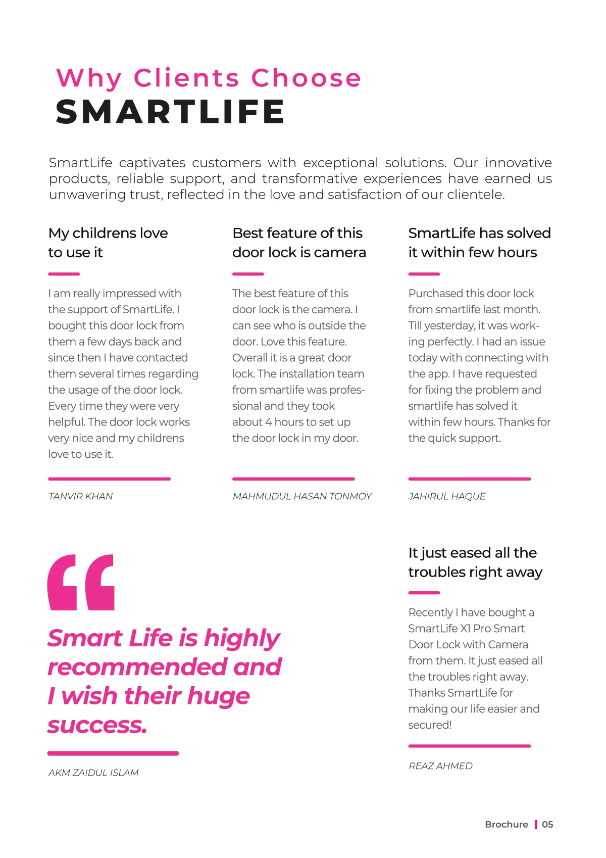 SmartLife Brochure, page 5 of 24