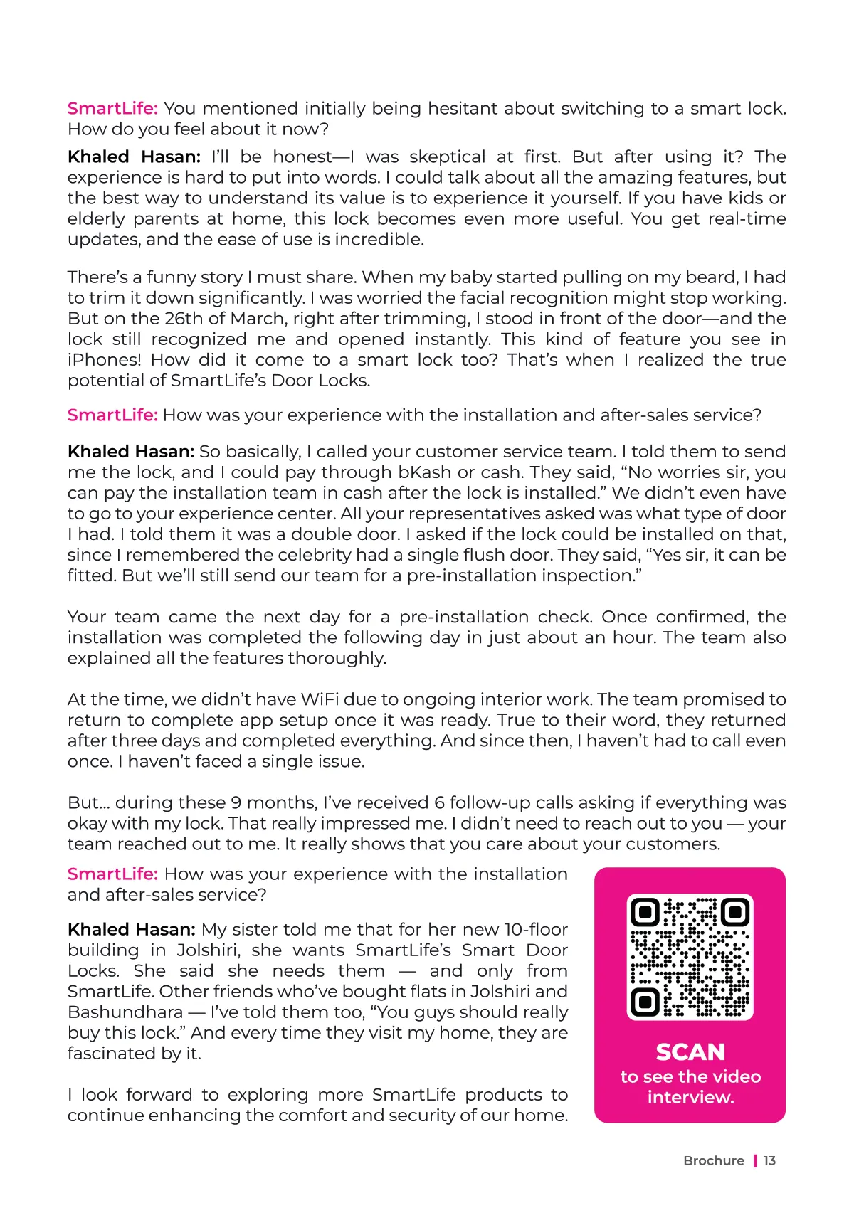 SmartLife Brochure, page 13 of 24