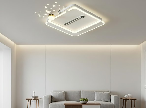 SmartLife Bladeless Fan: Lunar Breeze Cube