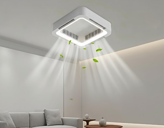 SmartLife Bladeless Fan: Stellar Breeze Cube