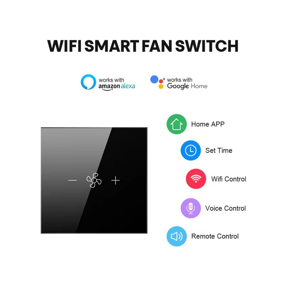 SmartLife Fan Controller Smart Wall Switch -Wifi
