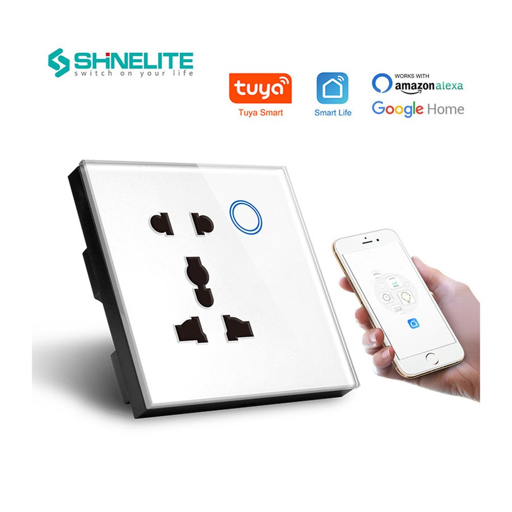 SmartLife Universal 10A 5-pin Wall Socket